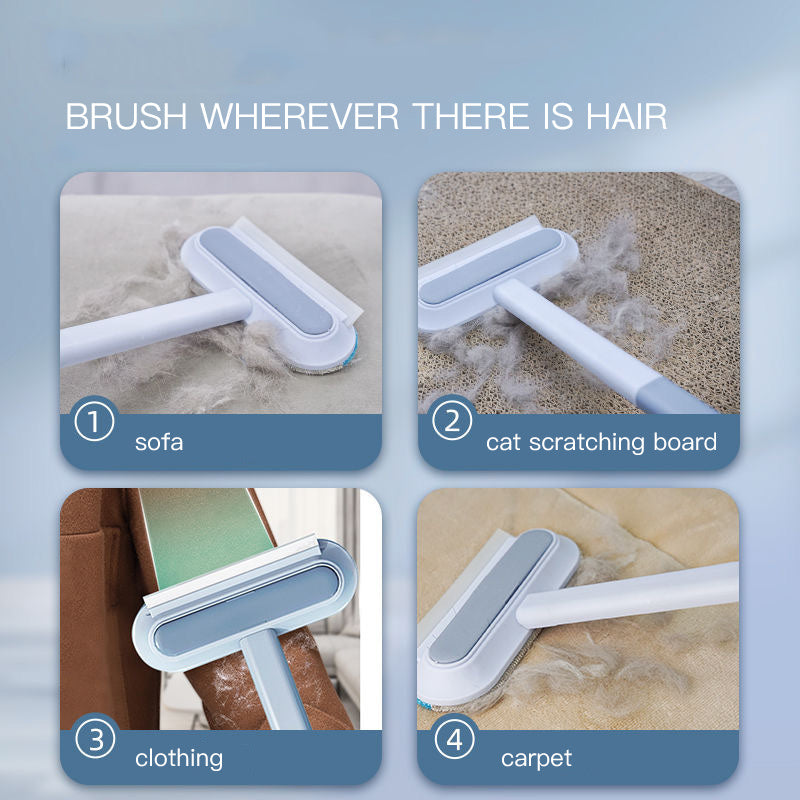 Brush your dog with a handy brush for less hair and cleaner windows! - My Store